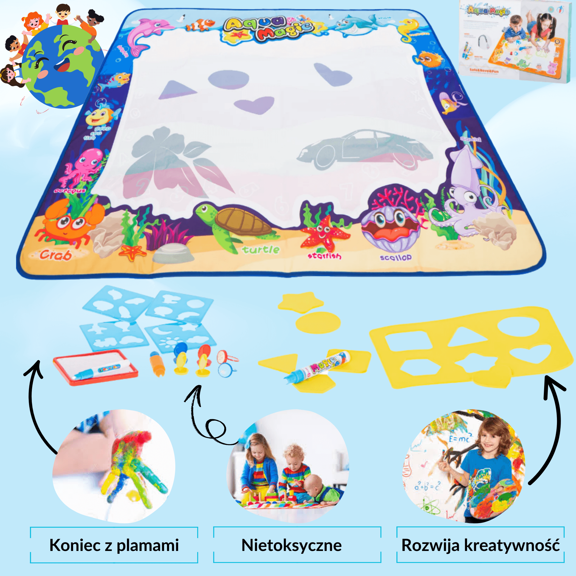 Aqua Mat-Mata Wodna do Malowania